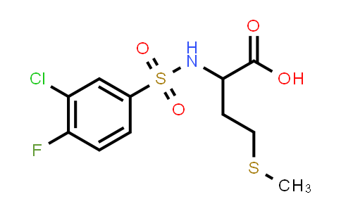 1009235-46-4 | 2-(3-Chloro-4-fluorobenzenesulfonamido)-4-(methylsulfanyl)butanoic acid