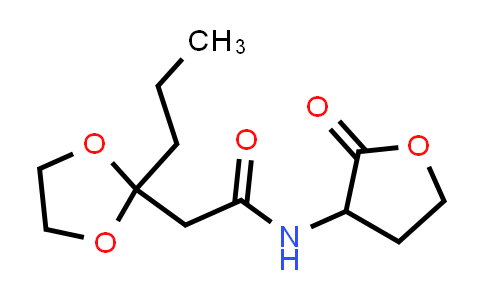 1009708-22-8 | 1,3-Dioxolane-2-acetamide, 2-propyl-N-(tetrahydro-2-oxo-3-furanyl)-