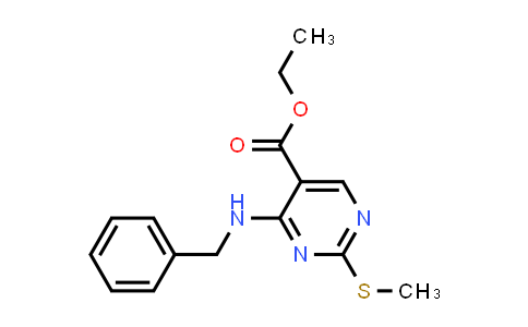 100973-67-9 | Ethyl 4-(benzylamino)-2-(methylthio)pyrimidine-5-carboxylate