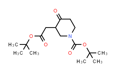 1010814-94-4 | tert-Butyl 3-(2-(tert-butoxy)-2-oxoethyl)-4-oxopiperidine-1-carboxylate