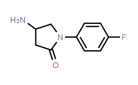 1011357-90-6 | 2-Pyrrolidinone, 4-amino-1-(4-fluorophenyl)-