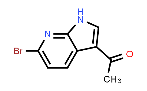 1011711-60-6 | Ethanone, 1-(6-bromo-1H-pyrrolo[2,3-b]pyridin-3-yl)-