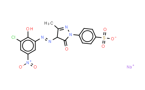 10132-99-7 | 4-4-(3-chloro-2-hydroxy-5-nitrophenyl)azo-4,5-dihydro-3-methyl-5-oxo-1H-pyrazol-1-ylbenzenesulphonate (sodium salt)