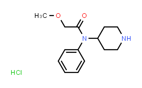 101365-59-7 | 2-Methoxy-N-phenyl-N-(piperidin-4-yl)acetamide hydrochloride