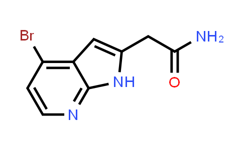 1014606-53-1 | 1H-Pyrrolo[2,3-b]pyridine-2-acetamide, 4-bromo-