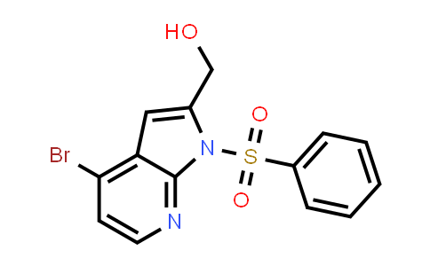 1014613-32-1 | 1H-Pyrrolo[2,3-b]pyridine-2-methanol, 4-bromo-1-(phenylsulfonyl)-