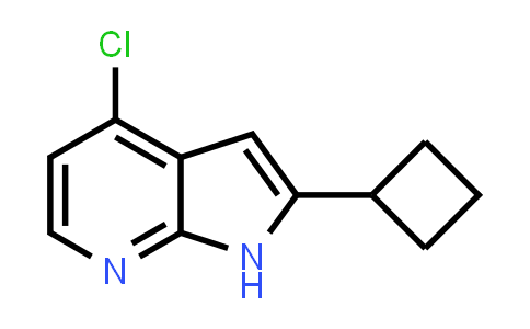 1014613-57-0 | 1H-Pyrrolo[2,3-b]pyridine, 4-chloro-2-cyclobutyl-