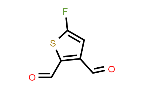 1015071-22-3 | 5-Fluoro-2,3-thiophenedicarboxaldehyde