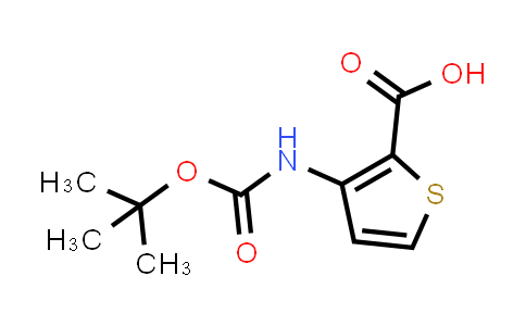 101537-64-8 | 3-((Tert-butoxycarbonyl)amino)thiophene-2-carboxylic acid