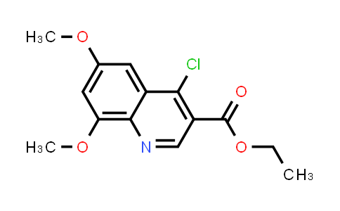 1016825-43-6 | Ethyl 4-chloro-6,8-dimethoxyquinoline-3-carboxylate