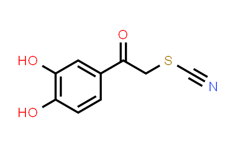 CAS No. 101714-41-4, 2-(3,4-dihydroxyphenyl)-2-oxoethyl thiocyanate