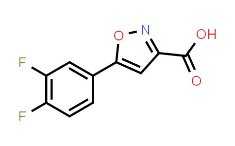 1017513-51-7 | 5-(3,4-Difluorophenyl)isoxazole-3-carboxylic acid