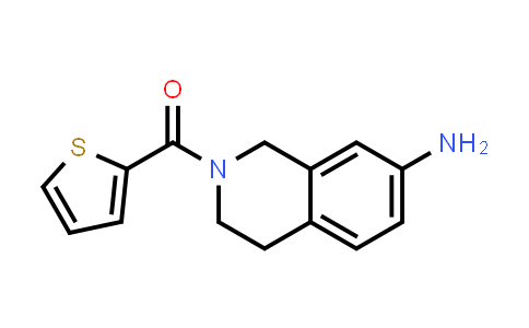 CAS No. 1017675-00-1, 2-(2-Thienylcarbonyl)-1,2,3,4-tetrahydroisoquinolin-7-amine