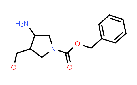 1017789-40-0 | Benzyl 3-amino-4-(hydroxymethyl)pyrrolidine-1-carboxylate