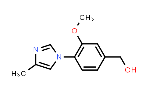 1017789-63-7 | (3-Methoxy-4-(4-methyl-1H-imidazol-1-yl)phenyl)methanol