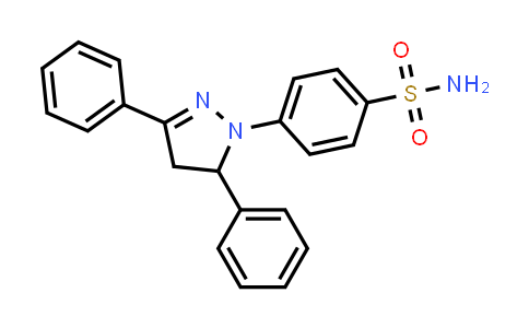 CAS No. 10179-57-4, 4-(3,5-Diphenyl-4,5-dihydro-1H-pyrazol-1-yl)benzenesulfonamide