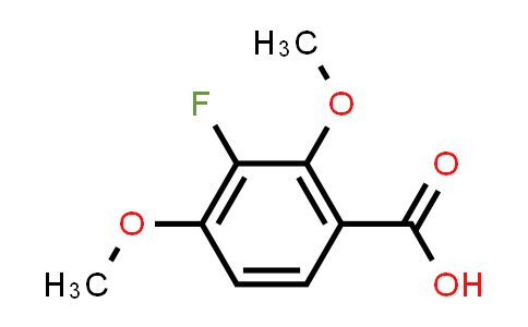CAS No. 1018451-10-9, 3-Fluoro-2,4-dimethoxybenzoic acid