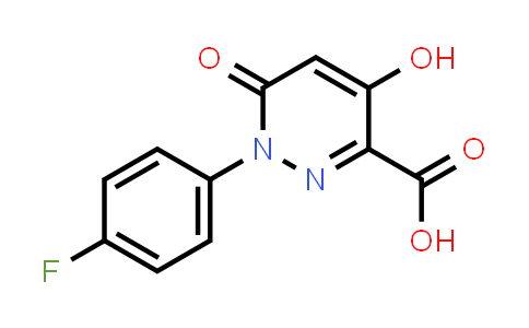 1018498-97-9 | 1-(4-Fluorophenyl)-4-hydroxy-6-oxo-1,6-dihydropyridazine-3-carboxylic acid