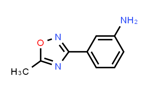 CAS No. 10185-69-0, Benzenamine, 3-(5-methyl-1,2,4-oxadiazol-3-yl)-