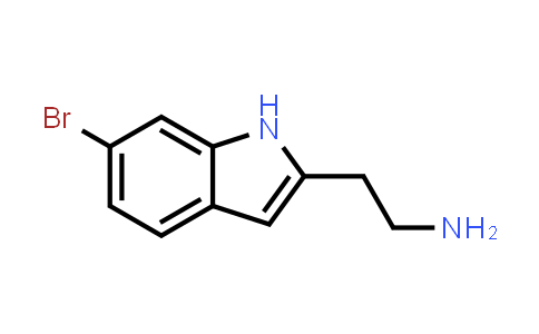 CAS No. 1018637-87-0, 2-(6-Bromo-1H-indol-2-yl)ethan-1-amine