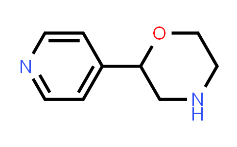CAS No. 1018656-57-9, 2-(Pyridin-4-yl)morpholine