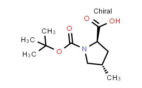 1018818-04-6 | (2R,4S)-1-(tert-Butoxycarbonyl)-4-methylpyrrolidine-2-carboxylic acid