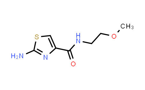 CAS No. 1019108-39-4, 2-Amino-N-(2-methoxyethyl)-1,3-thiazole-4-carboxamide