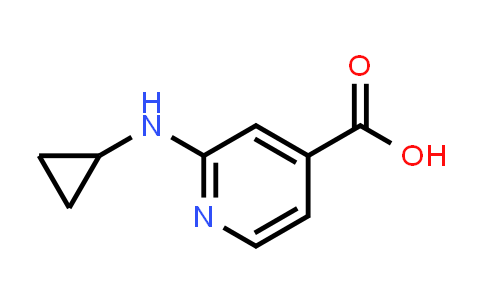 CAS No. 1019371-44-8, 2-(Cyclopropylamino)isonicotinic acid