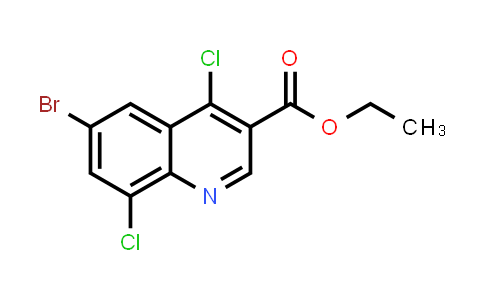 1019396-10-1 | Ethyl 6-bromo-4,8-dichloroquinoline-3-carboxylate