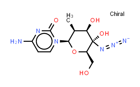 1019639-20-3 | 2(1H)-Pyrimidinone, 4-amino-1-(4-C-azido-2-deoxy-2-methyl-b-D-arabinofuranosyl)-