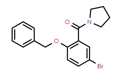 1021088-79-8 | (2-(benzyloxy)-5-bromophenyl) (pyrrolidin-1-yl)methanone