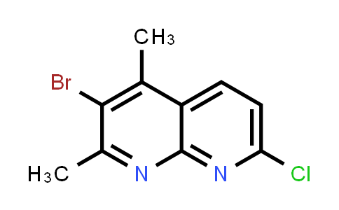 1021117-08-7 | 3-Bromo-7-chloro-2,4-dimethyl-1,8-naphthyridine