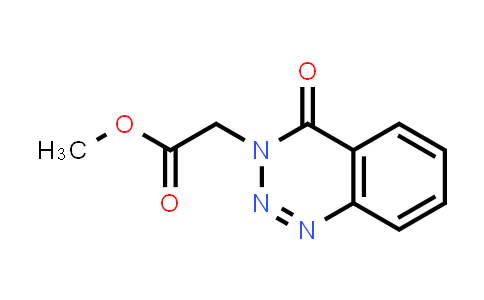 CAS No. 102117-93-1, Methyl 2-(4-oxobenzo[d][1,2,3]triazin-3(4H)-yl)acetate