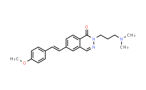 102126-45-4 | (E)-2-(3-(Dimethylamino)propyl)-6-(4-methoxystyryl)phthalazin-1(2H)-one