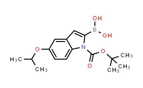 1021342-98-2 | 1H-Indole-1-carboxylic acid, 2-borono-5-(1-methylethoxy)-, 1-(1,1-dimethylethyl) ester