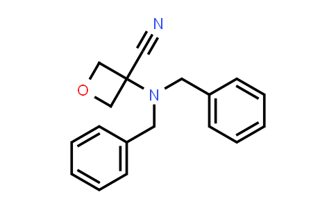 CAS No. 1021393-00-9, 3-(Dibenzylamino)oxetane-3-carbonitrile