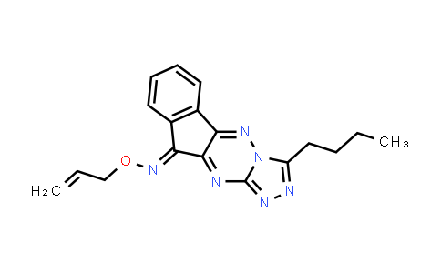 1022084-04-3 | 10H-Indeno[2,1-e]-1,2,4-triazolo[4,3-b][1,2,4]triazin-10-one, 3-butyl-, O-2-propen-1-yloxime