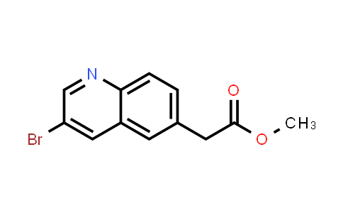 1022091-89-9 | methyl 2-(3-bromoquinolin-6-yl)acetate