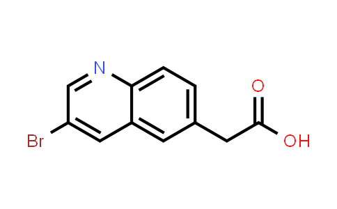 1022091-93-5 | 2-(3-Bromoquinolin-6-yl)acetic acid