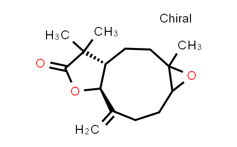 102227-61-2 | 6H-Oxireno[5,6]cyclonona[1,2-b]furan-6-one, decahydro-7,7,9a-trimethyl-4-methylene-