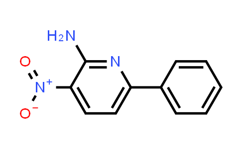 CAS No. 102266-15-9, 3-Nitro-6-phenylpyridin-2-amine