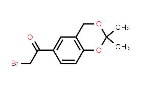 102293-80-1 | 2-Bromo-1-(2,2-dimethyl-4H-benzo[d][1,3]dioxin-6-yl)ethanone