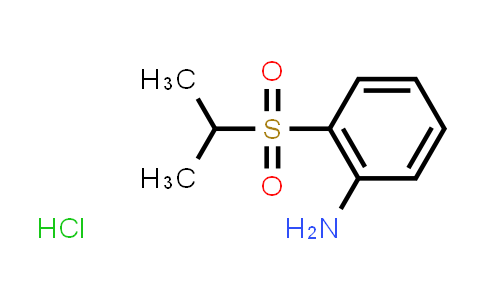 1022968-46-2 | 2-(Isopropylsulfonyl)aniline hydrochloride