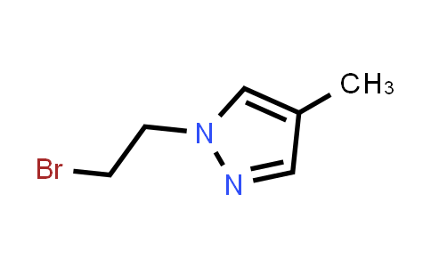 CAS No. 1023299-43-5, 1-(2-Bromoethyl)-4-methyl-1H-pyrazole