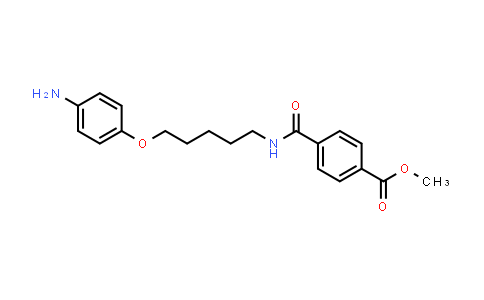 CAS No. 102457-85-2, Methyl 4-((5-(4-aminophenoxy)pentyl)carbamoyl)benzoate