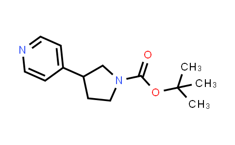 1024590-32-6 | tert-Butyl 3-(pyridin-4-yl)pyrrolidine-1-carboxylate