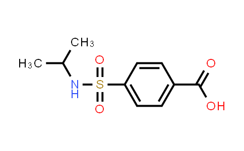 CAS No. 10252-66-1, 4-[(Propan-2-yl)sulfamoyl]benzoic acid