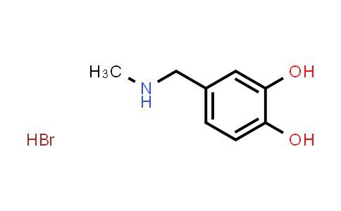 CAS No. 1025423-95-3, 4-((Methylamino)methyl)benzene-1,2-diol hydrobromide