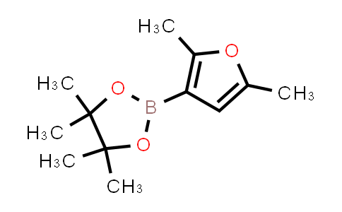 CAS No. 1025718-96-0, 2-(2,5-Dimethylfuran-3-yl)-4,4,5,5-tetramethyl-1,3,2-dioxaborolane