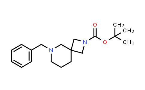 CAS No. 1027333-16-9, 2,6-Diazaspiro[3.5]nonane-2-carboxylic acid, 6-(phenylmethyl)-, 1,1-dimethylethyl ester